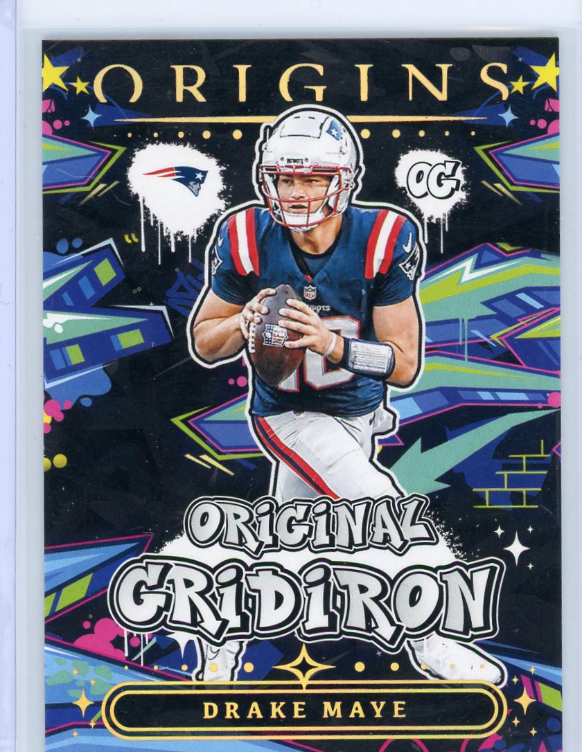 Drake Maye 2025 Panini Origins Original Gridiron