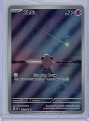Cleffa Pokémon Obsidian Flames Illustration Rare #202/197