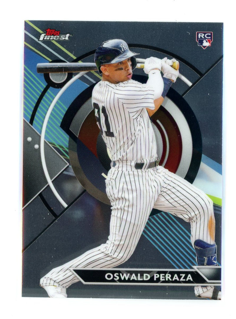 Oswald Peraza 2023 Finest Rookie Card