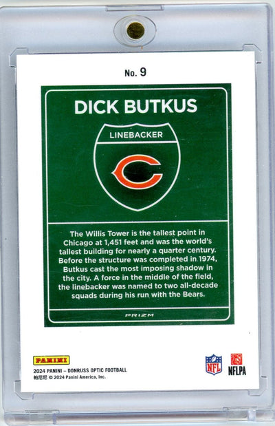 Dick Butkus 2024 Panini Donruss Optic Downtown