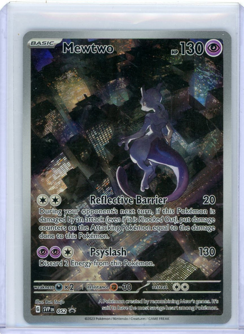 Mewtwo Pokémon Black Star Promo Illustration Rare 