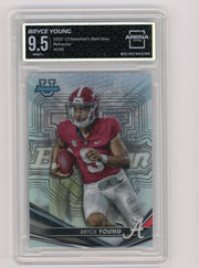 Bryce Young 2022-23 Bowman's Best University refractor ARENA 9.5