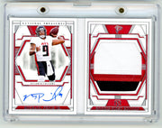 Michael Penix Jr. 2024 Panini National Treasures Rookie First Edition Signatures Booklet #'d 05/99 RC