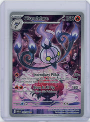 Chandelure 2025 Pokemon White Flare Illustration rare holo #103/086