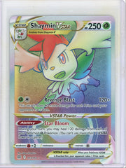 Shaymin Vstar Pokemon Sword & Shield Brilliant Stars Rainbow Secret Rare 173/172
