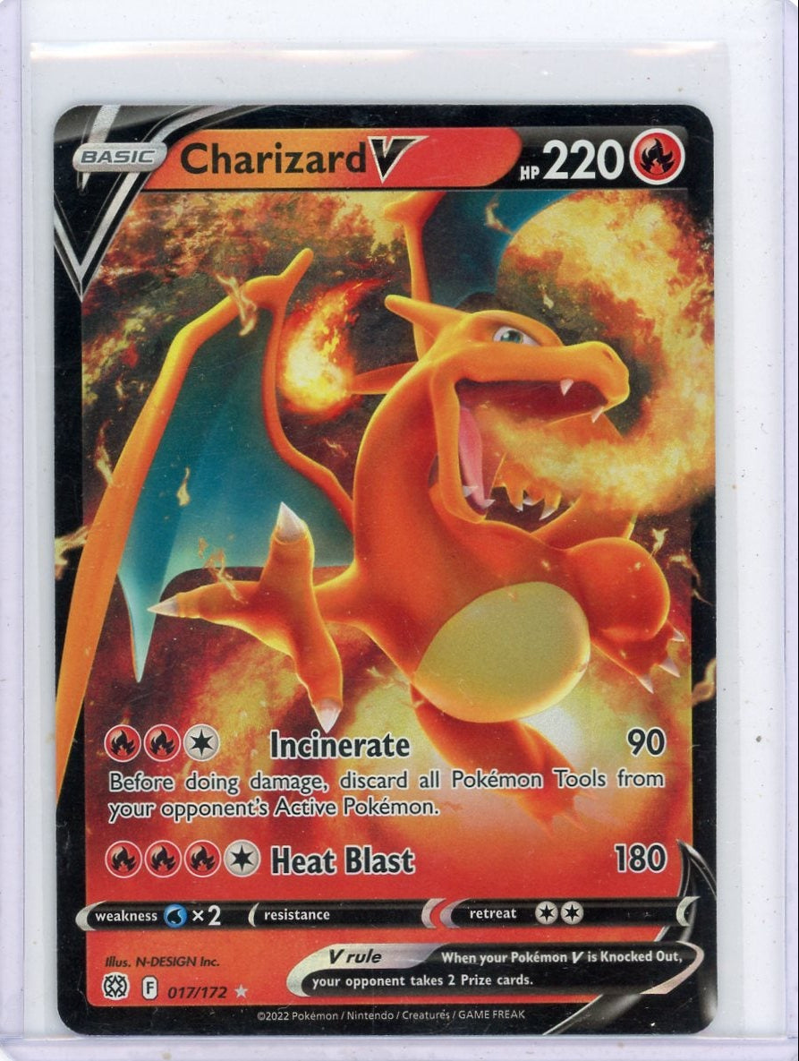 Charizard V 2022 Pokémon rare holo 017/172