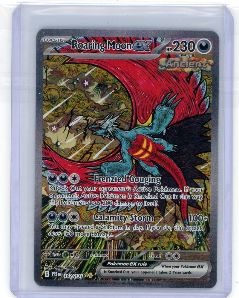 Roaring Moon ex Pokémon Prismatic Evolutions Special Illustration Rare 