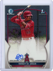 Randy De Jesus 2023 1st Bowman Chrome autograph