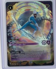 Frozone Super Cool Disney Lorcana Wilds Unknown Enchanted #226/204