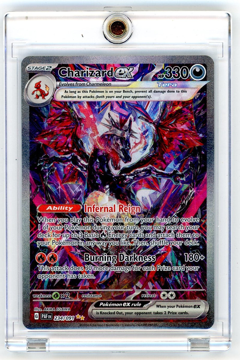 Charizard ex Paldean Fates Special Illustration rare 