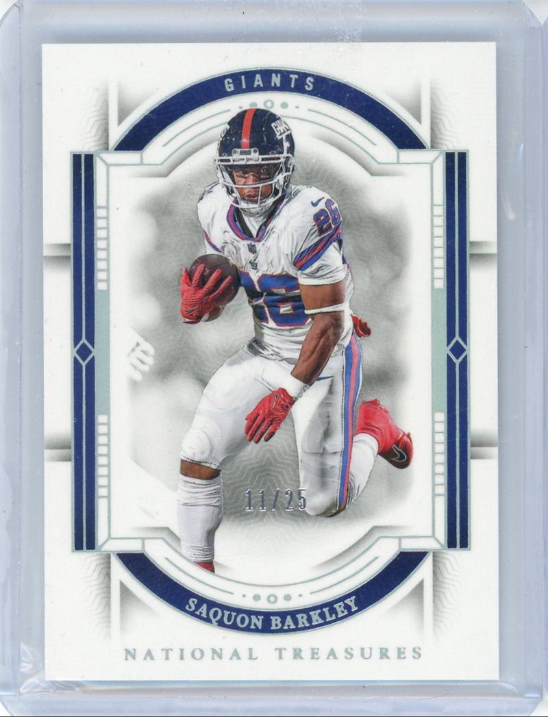 Saquon Barkley 2023 Panini National Treasures 