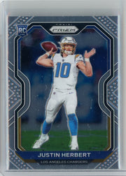 Justin Herbert 2020 Panini Prizm rookie card