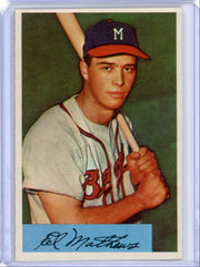 Eddie Mathews 1954 Bowman #64