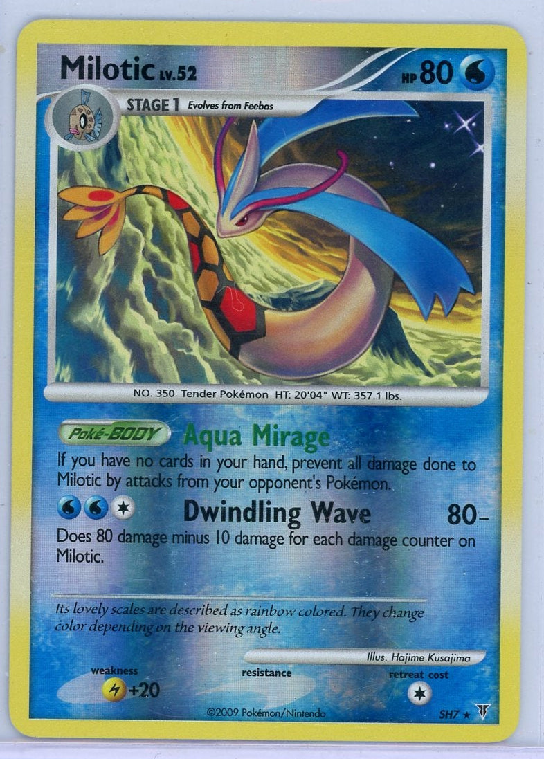 Milotic (Shiny) 2009 Pokemon Supreme Victors reverse holo #SH7