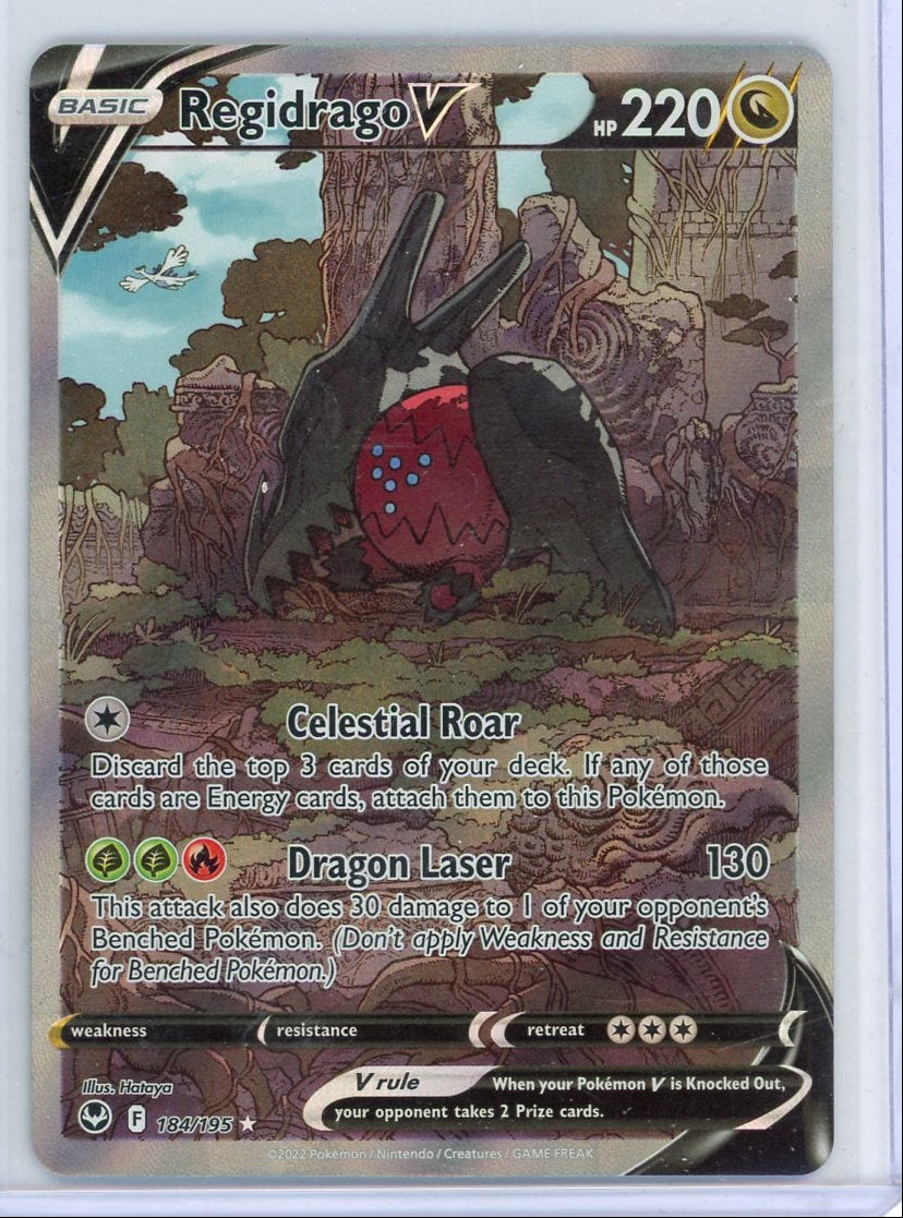 Regidrago V Pokémon Silver Tempest Alternate Art #184/195