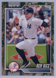 Ben Rice 2026 Topps Camo SP #'d 19/25