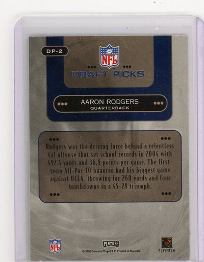 Aaron Rodgers 2005 Prestige Draft Picks Rookie #DP-2