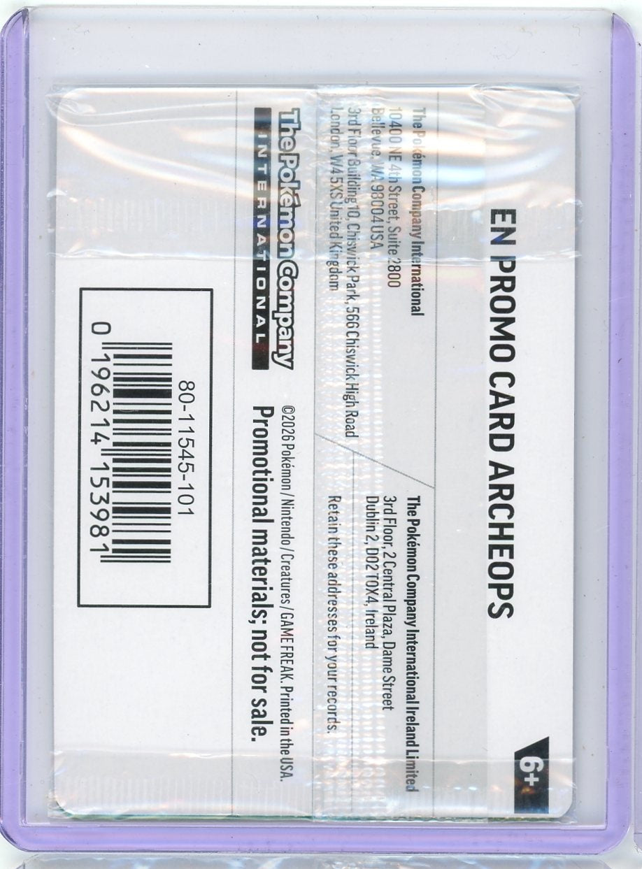 Archeops Pokemon Fossil Museum Promo #051/086 (sealed)