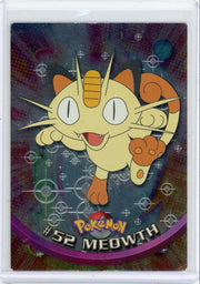 Meowth 1999 Topps foil #52