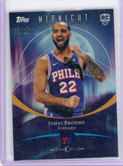 Johni Broome 2025 Topps Midnight Rookie #'d 12/25