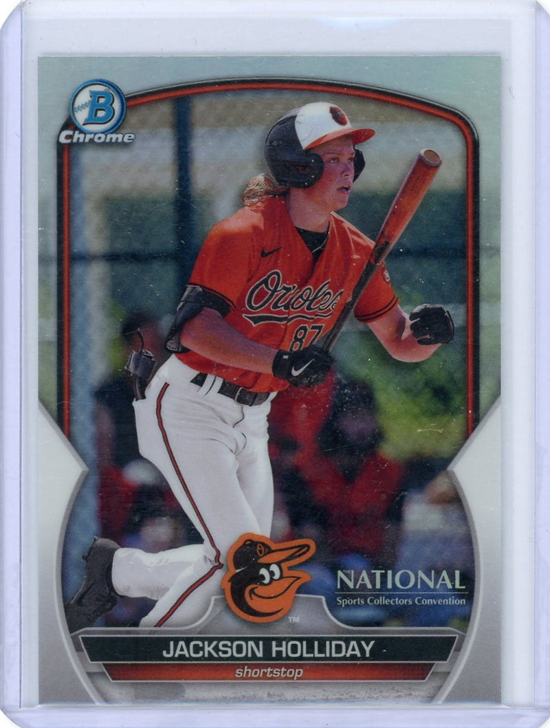 Jackson Holliday 2023 Bowman Chrome NSCC base