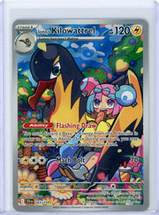 Iono's Kilowattrel 2025 Pokemon Journey Together Illustration rare holo #163/159