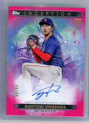 Naoyuki Uwasawa 2024 Topps Inception Rookie Autograph #'d 60/99