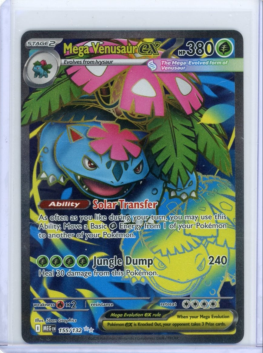 Mega Venusaur ex Pokémon Mega Evolution Full-Art #155/132