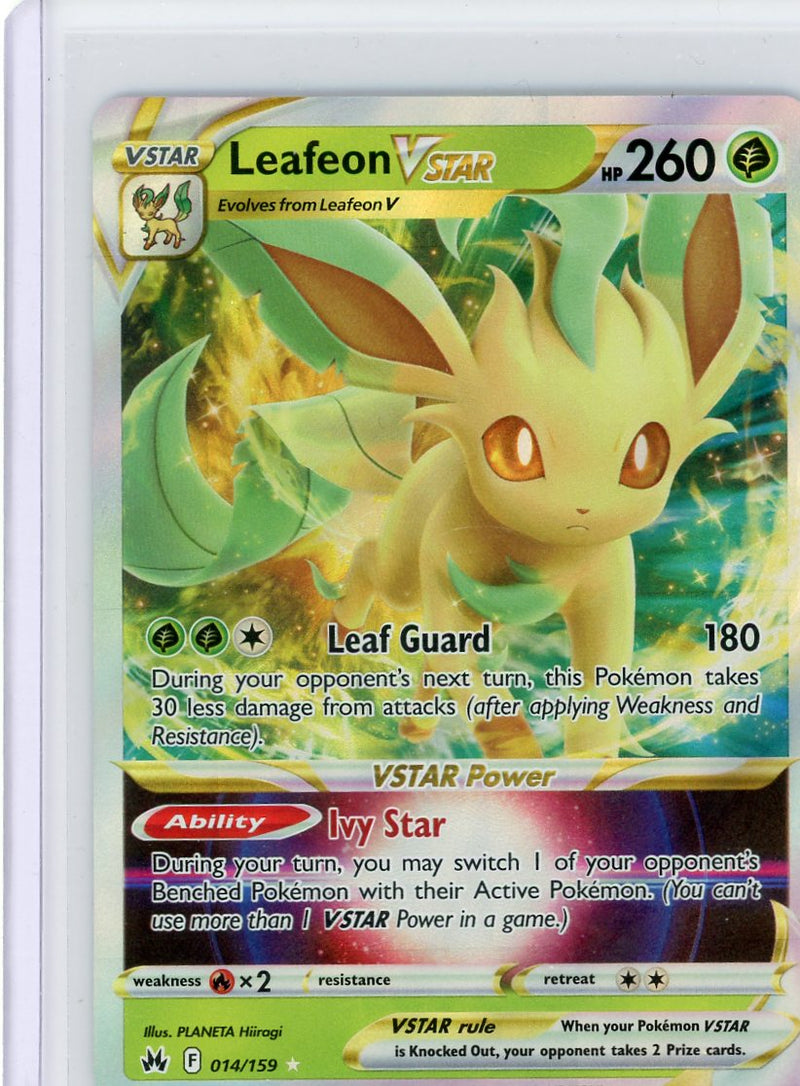 Leafeon VSTAR 2023 Pokemon Crown Zenith rare holo 