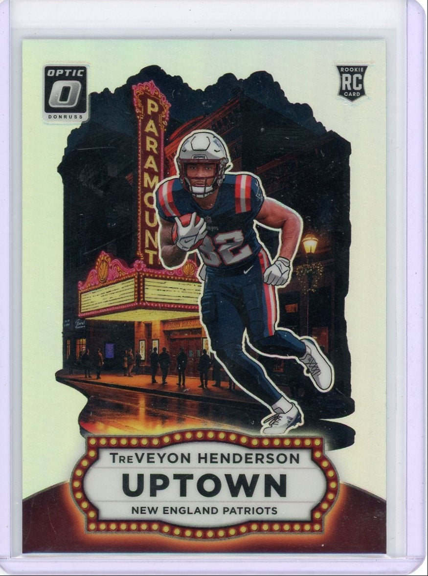 TreVeyon Henderson 2025 Panini Donruss Optic Uptown SSP