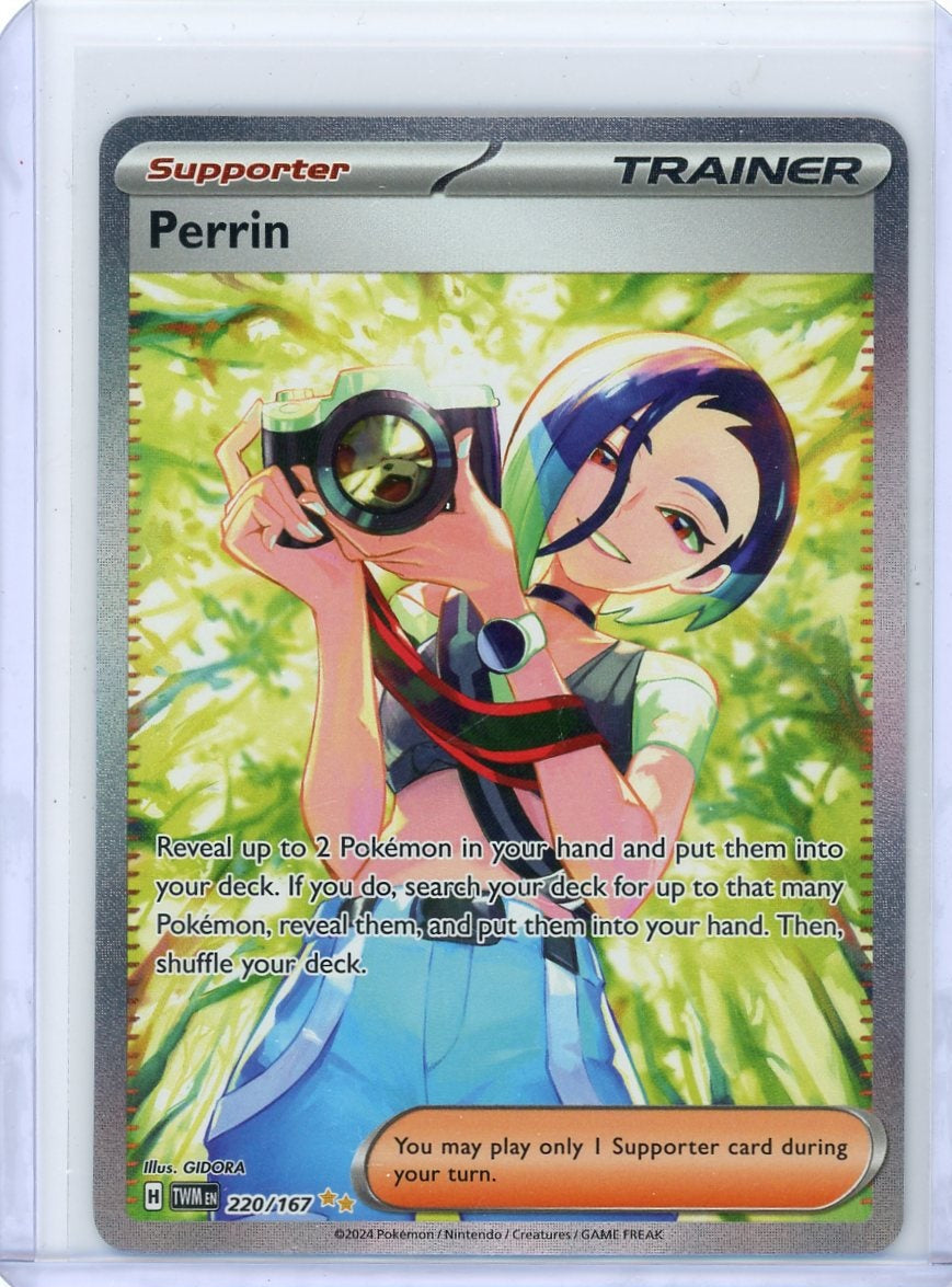 Perrin Pokémon Twilight Masquerade Special Illustration Rare #220/167