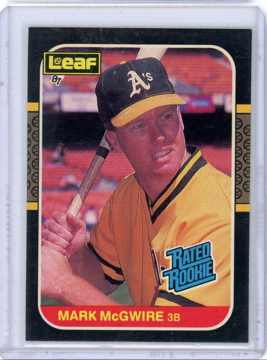 Mark McGwire 1987 Leaf Rated Rookie #46
