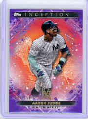 Aaron Judge 2024 Topps Inception Purple #'d 097/150