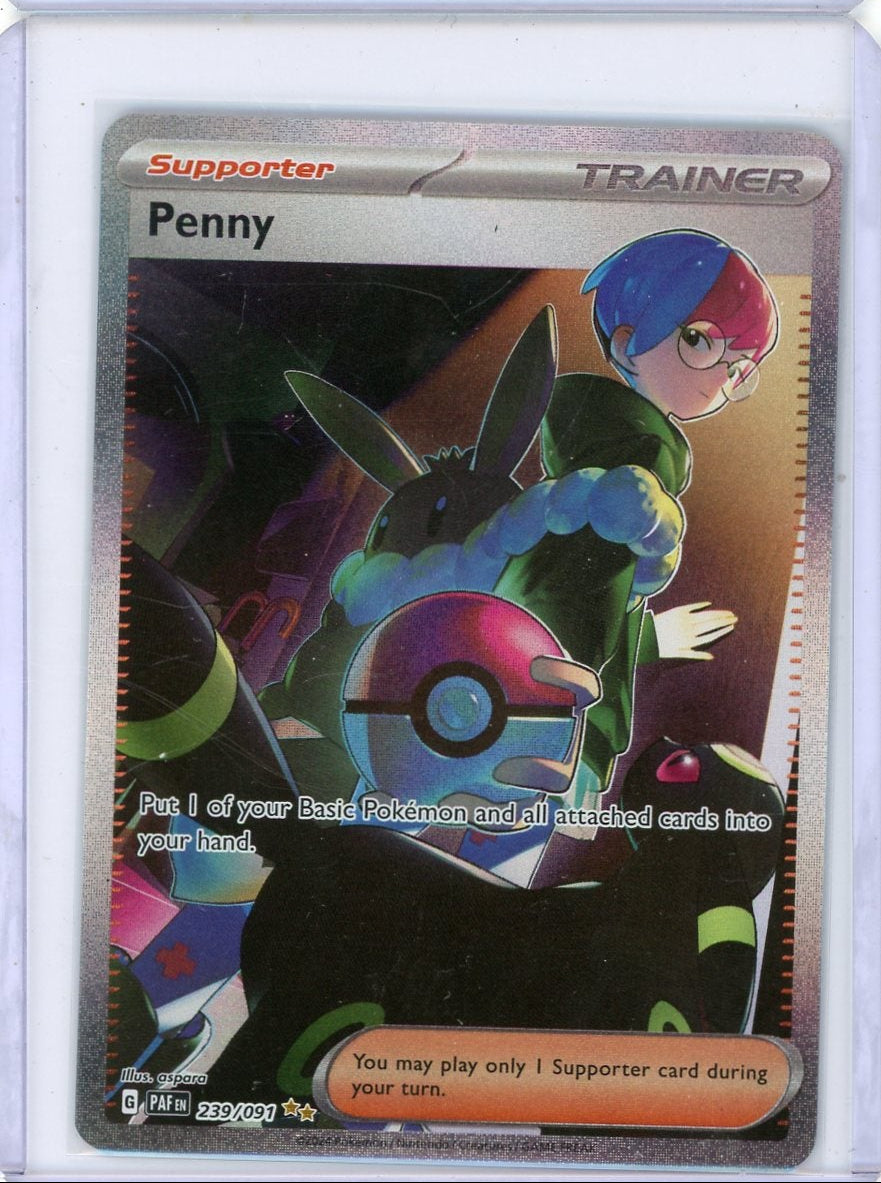 Penny Pokémon Paldean Fates Special Illustration Rare #239/091