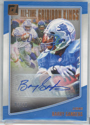 Barry Sanders 2018 Panini Donruss All-Time Gridiron Kings Autograph #'d 01/10