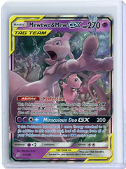 Mewtwo & Mew GX Pokémon Unified Minds Ultra Rare #71/236