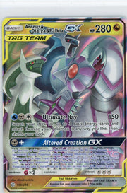 Arceus & Dialga & Palkia GX Pokémon Cosmic Eclipse Tag Team Ultra Rare #156/236