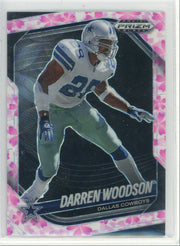 Darren Woodson 2025 Panini Prizm Black Cherry Blossom #'d 10/20