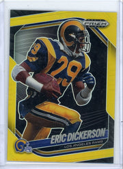 Eric Dickerson 2025 Panini Prizm Gold prizm #'d 08/10