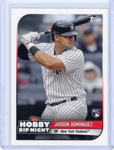 Jasson Dominguez 2024 Topps Hobby Rip Night Rookie Card