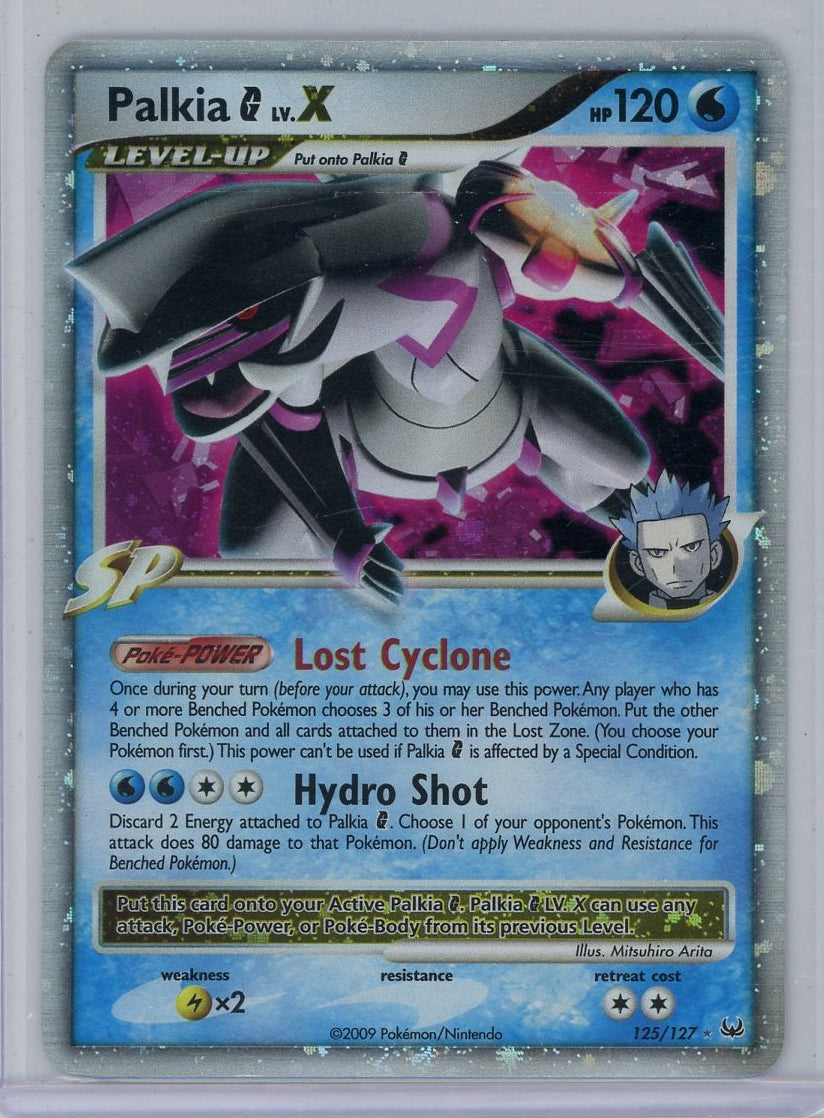 Palkia Lv. X 2009 Pokemon Platinum #125/127 LP/NM