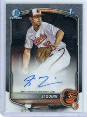 JT Quinn 2025 1st Bowman Chrome Autograph #CPA-JQ
