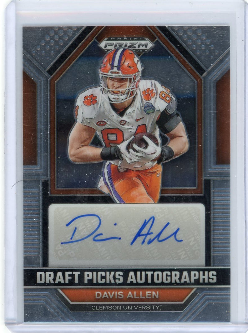 Davis Allen 2023 Panini Prizm Draft Picks autograph