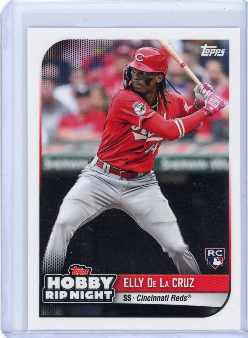 Elly De La Cruz 2024 Topps Hobby Rip Night Rookie Card