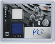 RJ Barrett 2019-20 Panini Black RPA /49 Rookie Auto Dual Patch RM-RJ