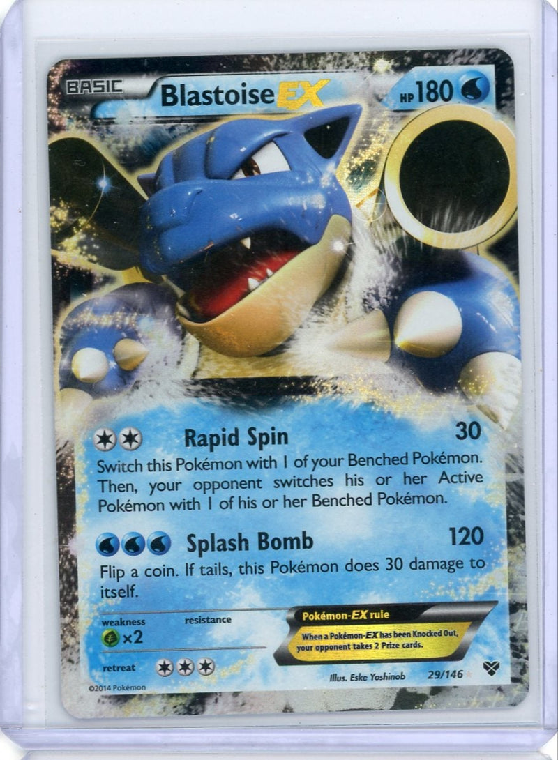 Blastoise EX XY Base Set holo 