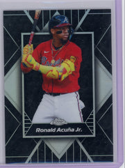 Ronald Acuna Jr. Topps Chrome Shadow Etch