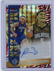 Paolo Banchero 2026 Topps Finest Masters Autograph #'d 06/10