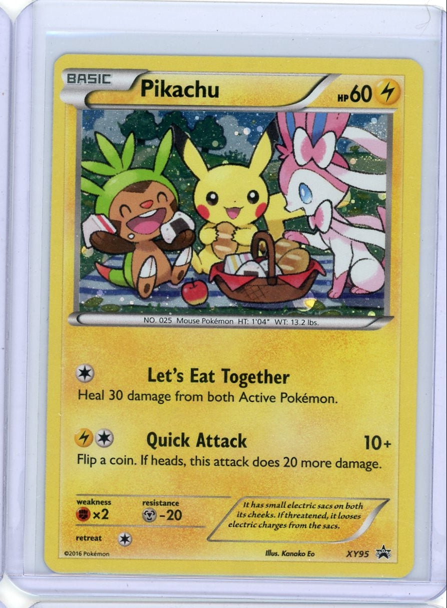 Pikachu Pokémon Black Star Promo #XY95