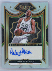 Robert Parish 2024-25 Panini Select Selection Committee autograph